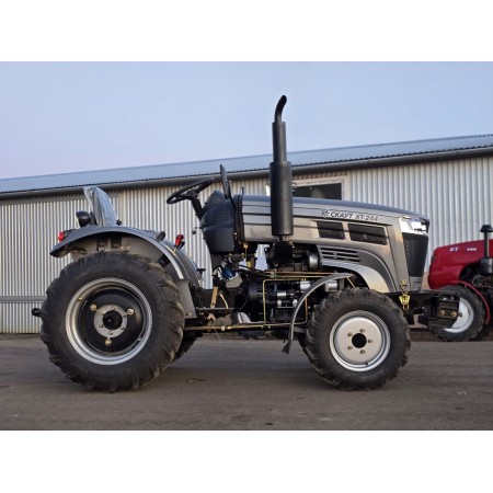 Мінітрактор СКАУТ Т255Х, 244Х із гідропідсилювачем керма, блокування коліс, повний привід